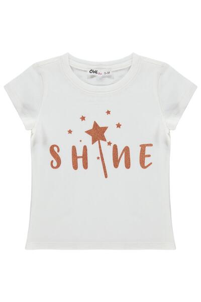 Civil Girls Cherry Printed T-Shirt for 2-5 Years Old - Green