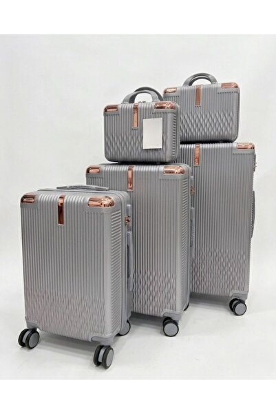 sea gulf Travel Suitcase Fiber 5 Pieces Set