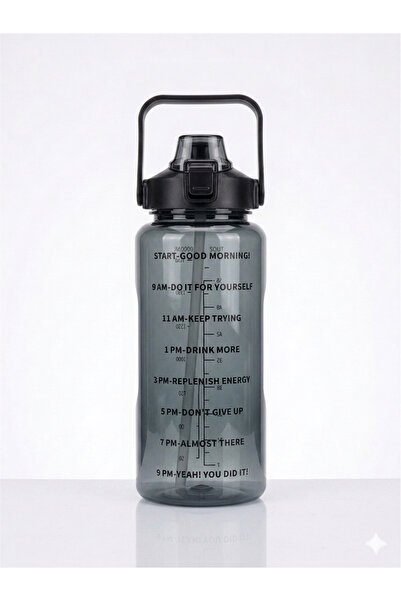 fitmart 2 Lt Motivational Sports Water Bottle Bpa Free