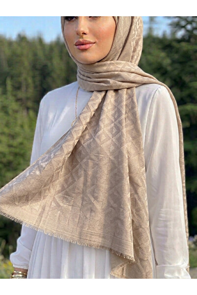 YS COLLECTION Bej tesettür şal