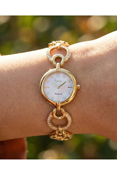 Freelook Lumiere Gold Stainless Steel Watch for Women FL.4.10020-3