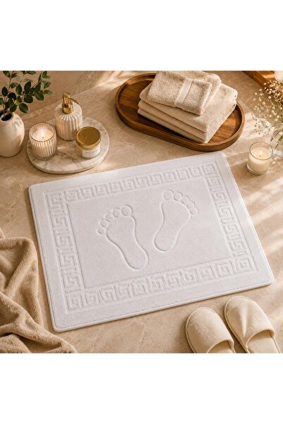 EMATTEIRO Foot Towel 50x70cm, 100% Premium Cotton, 850 GSM, Absorbent And Sof...