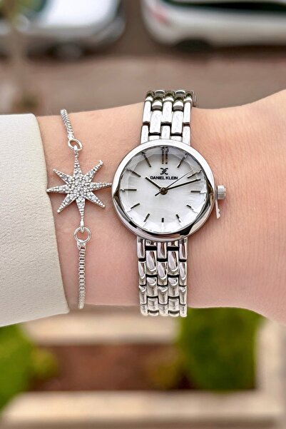 Daniel Klein Silver Renk 25 Mm 24 Ay Garantili Kadın Kol Saati