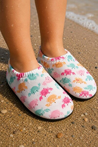 dinamik çocuk Pantofi unisex cu talpă anti-alunecare pentru mare și piscină 2...