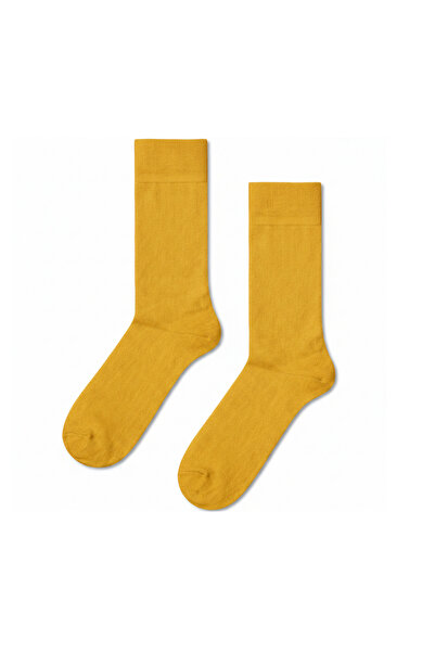 CARNAVAL SOCKS Șosete pastel de culoare muștar