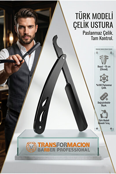 Transformacion Paslanmaz Çelik Ustura Türk Modeli 721292