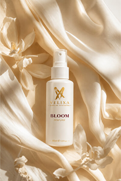 VELIXA Bloom Genital Parfüm Sprey – Çiçeksi Koku, Uzun Süreli Ferahlık