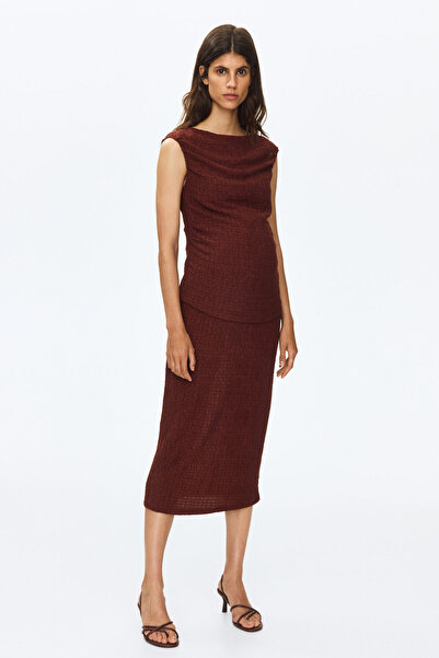 H&M MAMA 2 Parçalı Tekstüre Jarse Set
