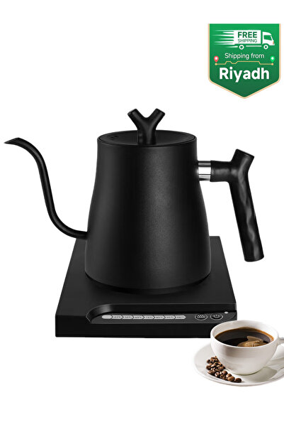 Brutelle غلاية كهربائية V60 غلاية قهوة Gooseneck بسعة 1000 مل وتسخين سريع 100...