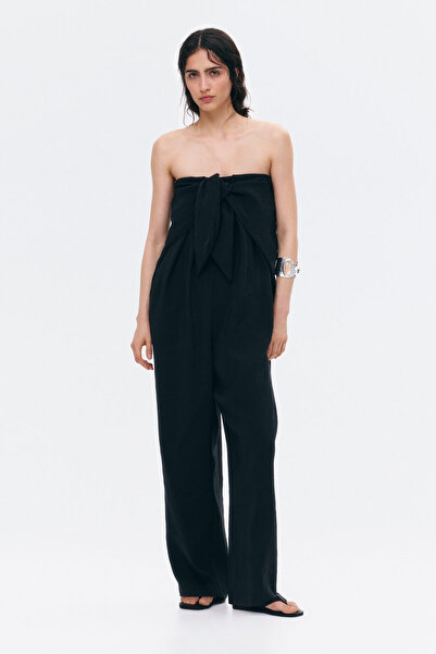 H&M Bağcık Detaylı Bandeau Tulum