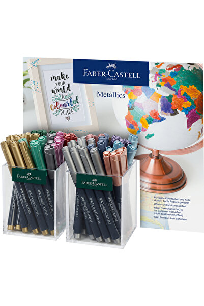 Faber Castell SET DE 60 DE MARKERE METALICE FABER-CASTELL