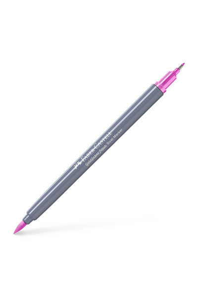 Faber Castell Marker solubil cu 2 vârfuri Goldfaber Magenta deschis 119 Faber...