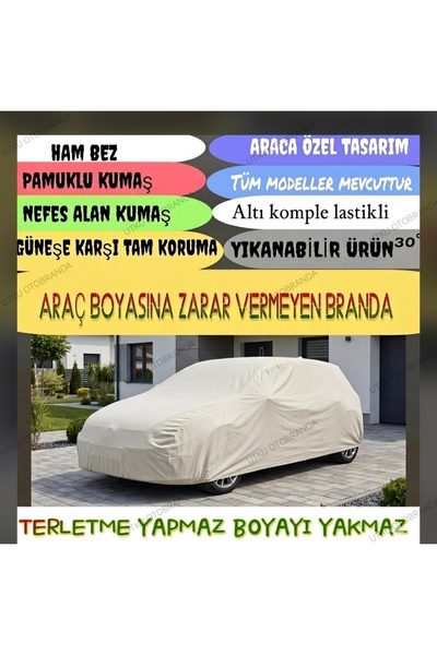 Utku otobranda Ferhan gün OPEL corsa uyumlu ham bez pamuklu kumaş araba brand...