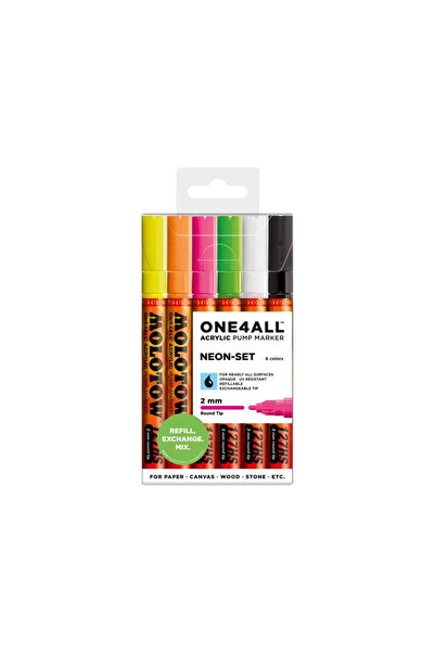 Molotow One4All™ 127HS Неонов комплект