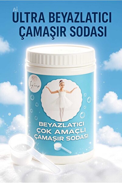 IVY ROSE Ultra Beyazlatıcı Çamaşır Sodası 50 Yıkama