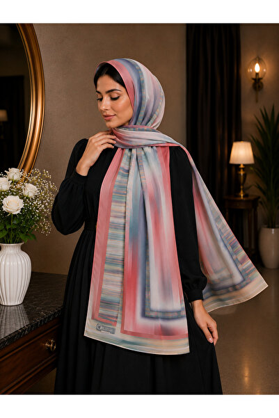 4seasons scarf Crepe Chiffon Veil