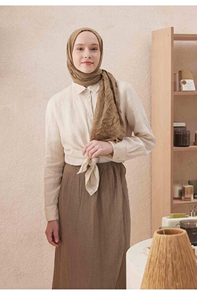 Freshscarfs Vual Crash Şal Sahra