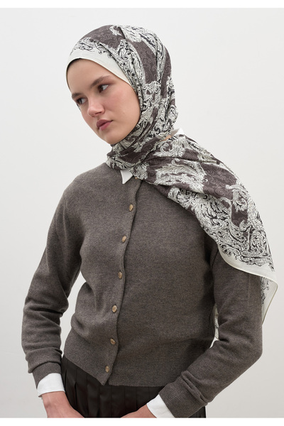 Freshscarfs Vizon Wıld Paısley Desen Şal