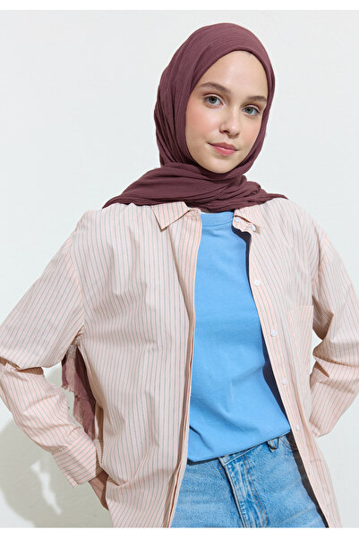 Freshscarfs Pamuklu Keten Şal Acai Bowl