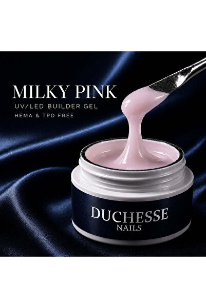 Duchesse Nails Gel UV/LED pentru construcția unghiilor, autonivelant, FĂRĂ HE...