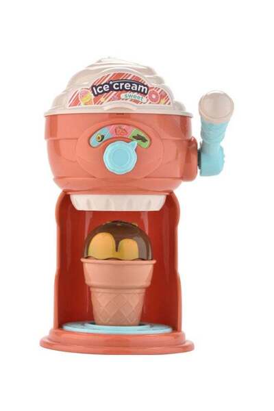 Arabest Ice Cream Toy Set, Pretend Play Shop Counter with Light & Sound, Make...