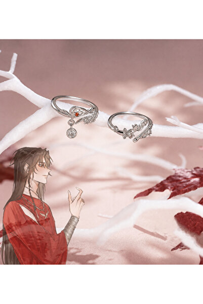 dgnaksesuar Tian Guan Ci Fu Anime Yüzük Seti 2 Adet (Ayarlanabilir)