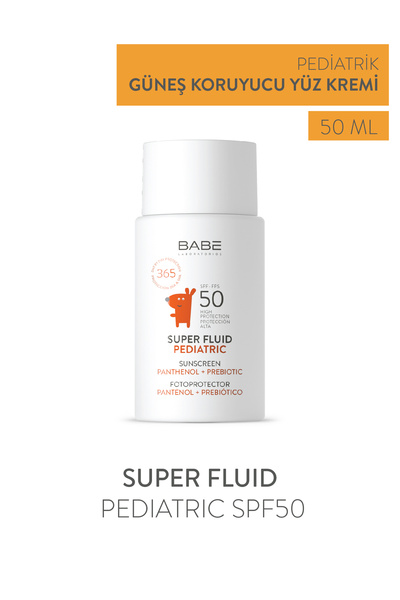 Babe Laboratorios Super Fluid Pediatric SPF50 50ml - Bebek ve Çocuklar için N...