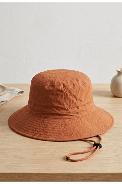 Virabio leather products SunForm™ Geniş Siperli Unisex Yazlık Şapka - Katlana...