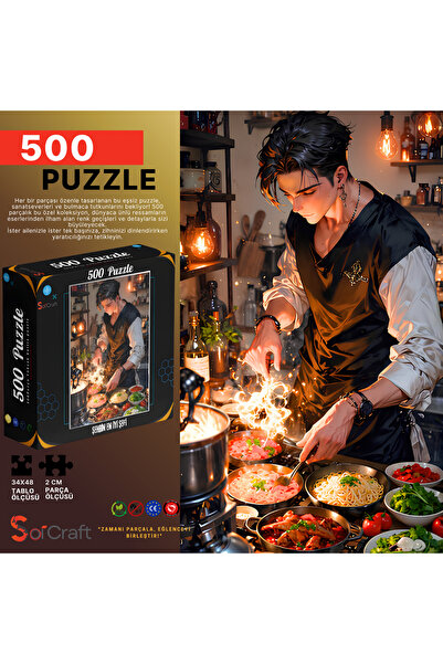 Soi Craft 500 Piece Jigsaw Puzzle Best Chef in Town # 238