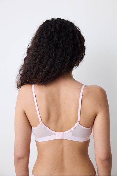 Penti Triangle Lace Pink Bra