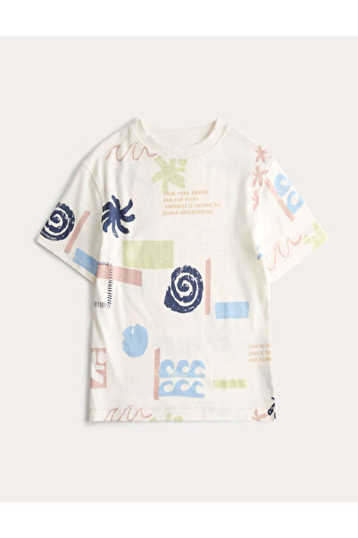 Marks & Spencer Saf Pamuklu T-Shirt