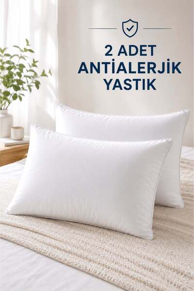conzaliza 2'li Antialerjik Silikon Yastık | 800 Gram