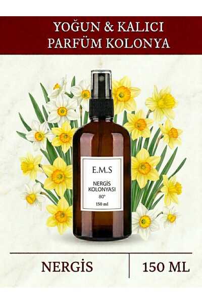 E.M.S AVM 150 ML NERGİS KOLONYASI PARFÜMLÜ NERGİS KOLONYASI 80 DERECE YOĞUN V...