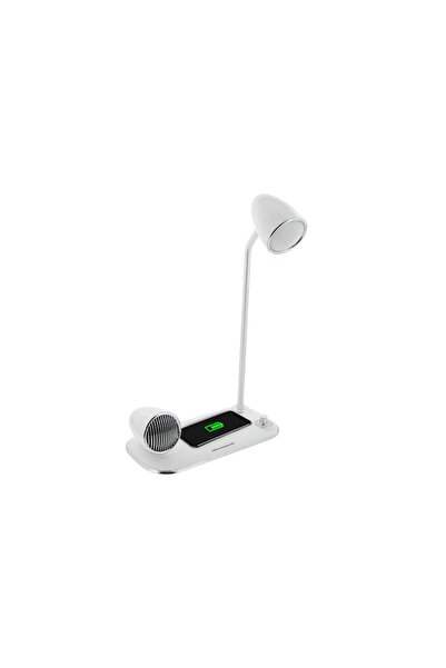 TELLUR Ασύρματος φορτιστής γραφείου Tellur, 15W, Ηχείο Bluetooth 5W, Φωτιστικ...