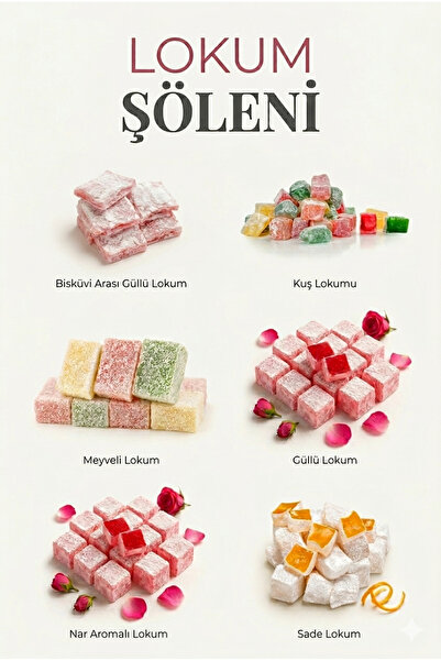 Şener Glikozsuz Lokum Avantaj Paket 6 X 250 gr
