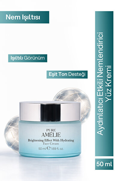 Pure Amelie Pure Amélie Aydınlatıcı Etkili Nemlendirici Yüz Kremi