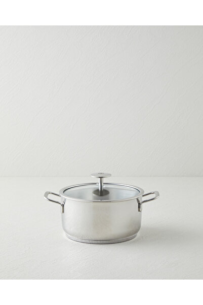 English Home Siena Çelik Mini Tencere 12 cm Silver