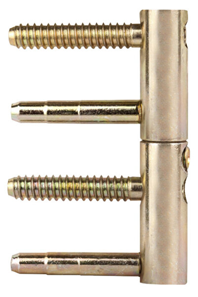 Evotools Balama cilindrică cu 4 tije, zincată galben, 20x108 mm
