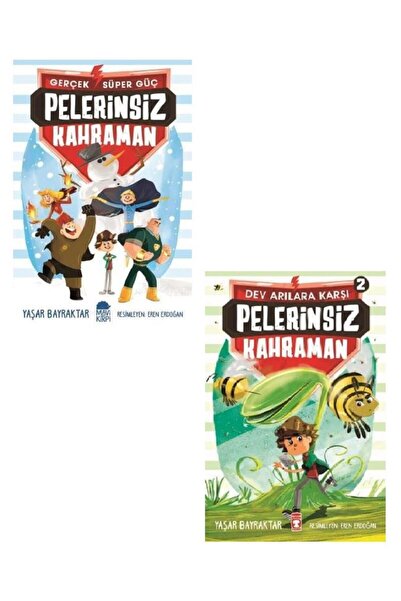 Timaş Çocuk Pelerinsiz Kahraman Set 2 Kitap YAŞAR BAYRAKTAR