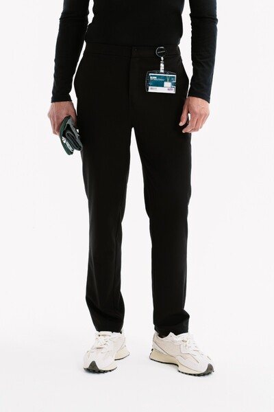 Rhow Dylan Slim Siyah Scrubs Pantolon