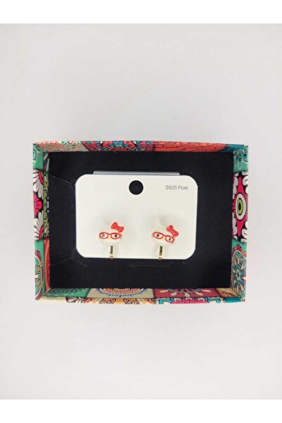 ÖZÇTAKI Steel Children's Earrings - Clip-On (Non-Pierced) - Cat Model - for N...