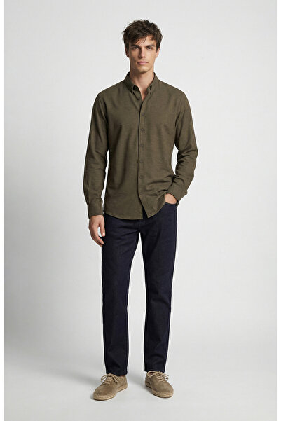 Network Siyah Cashmere Touch Denim Pantolon