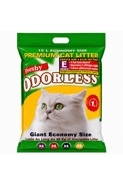 Freshy Odorless Ekstra Kristal Kedi Kumu 6 Kg