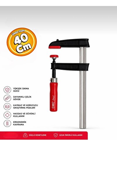 CMC Tools CMC6931 F Tipi Güçlü Marangoz İşkence Sıkıştırma Mengene Kıskaç 80x...