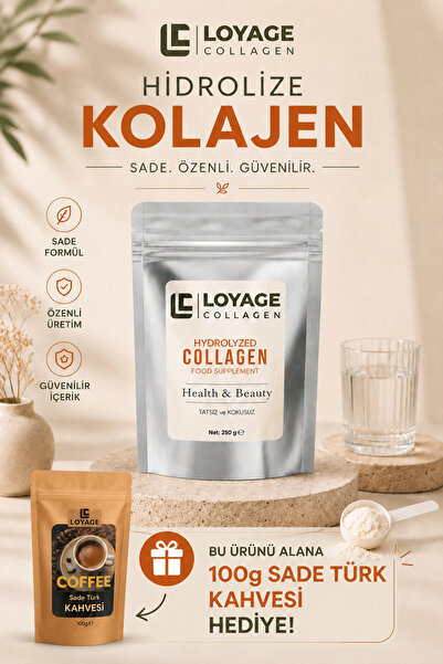 LOYAGE Highly Bioactive Double Hydrolyzed Pure Collagen Collagen 250Gr Doypac...