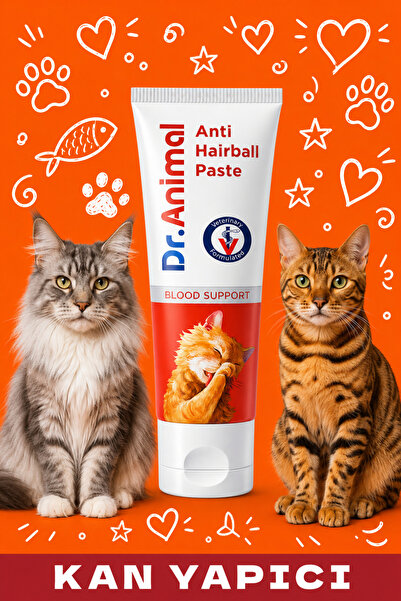 Dr. Animal Malt | Kan Yapıcı Malt Macunu | Kedi Malt Macunu | Blood Support P...