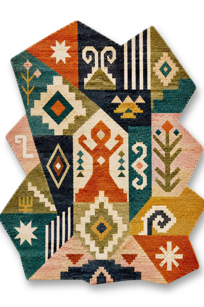 Rugs Modern Halı سجادة زخرفية حديثة منسوجة بنمط مختلط من SDT sdt3559