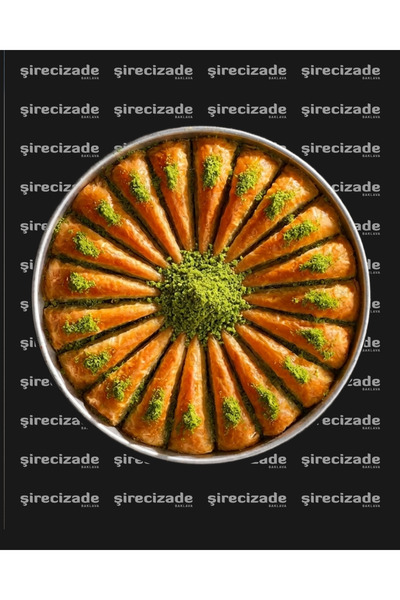 Şirecizade Havuç Dilimi Baklava 1 Kg Tepsi