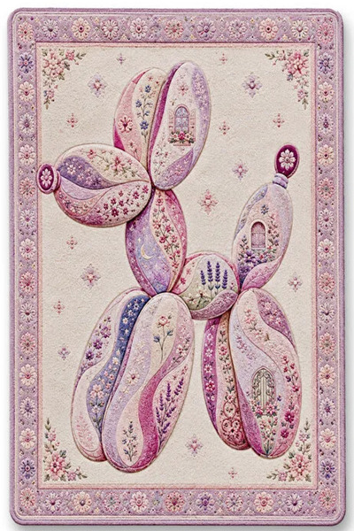 Rugs Modern Halı SDT Balık Tema Desenli Modern Dokuma Taban Dekoratif Halı mo...