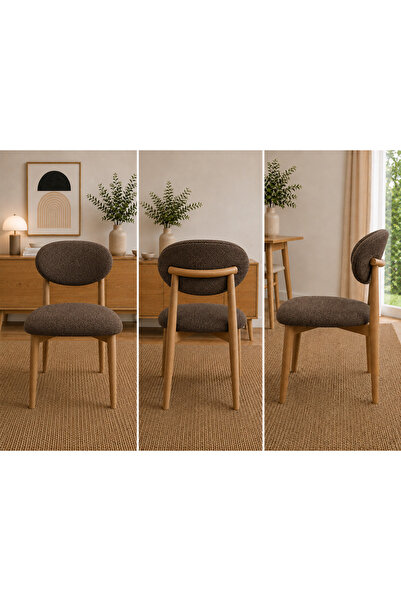 Akbal Home Sandalye Kılıfı Bohem/Polo Model 1 Adet İtalyan Kardin Kumaş Yükse...